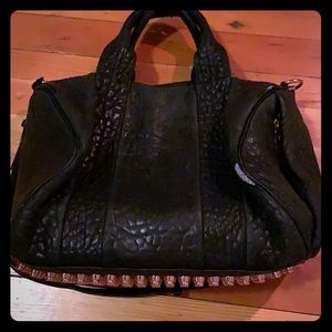 Alexander Wang pebble Rose Gold Studded bag!